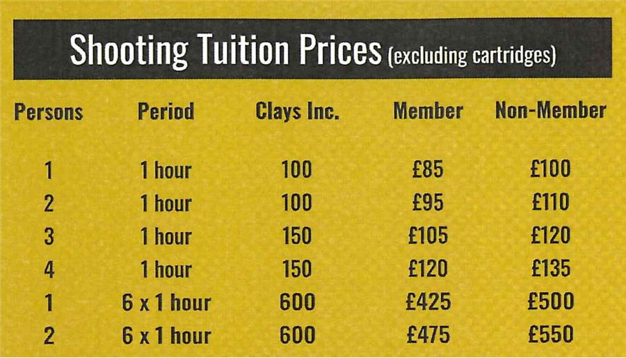 Shooting Tuition